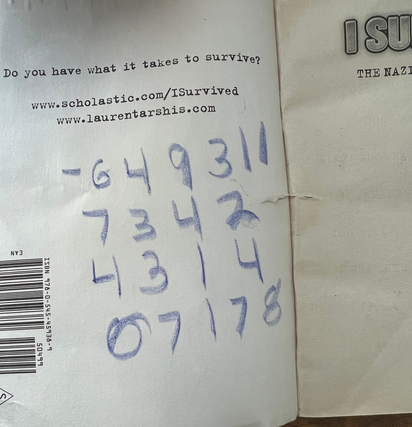 I Survived the Nazi Invasion, 1944