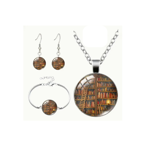 Bookish Jewelry Set